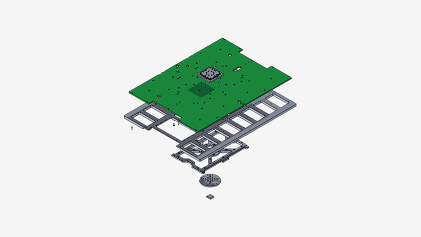 开始生产线针、2D MEMS 探针卡